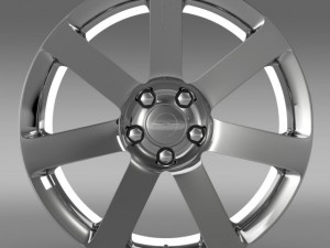 chrysler 300 srt8  rim 3D 모델