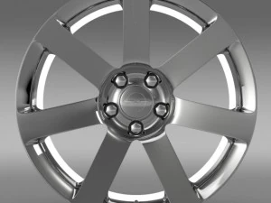chrysler 300 srt8  rim 3D Model