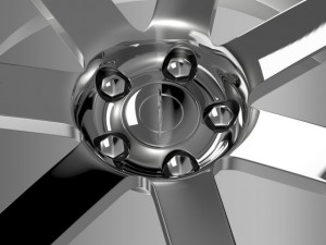 chrysler 300 srt8  rim 3D 모델