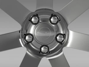 chrysler 300 srt8  rim 3D Model