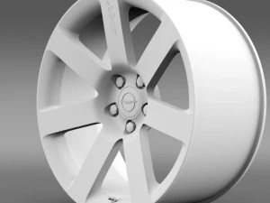 chrysler 300 srt8  rim 3D Model