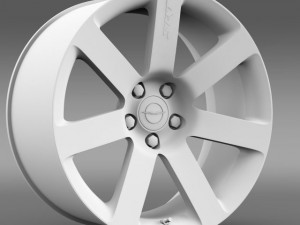 chrysler 300 srt8  rim 3D 모델