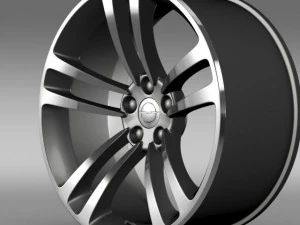 chrysler 300 srt8 core rim 3D Модель