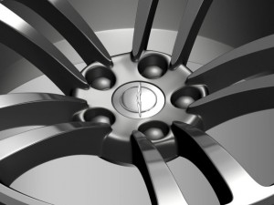 chrysler 300 srt8 core  rim 3D Модель