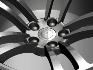 chrysler 300 srt8 core  rim 3D Model