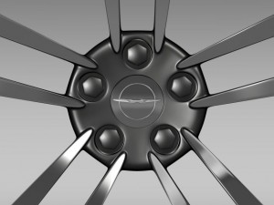 chrysler 300 srt8 core  rim 3D Модель