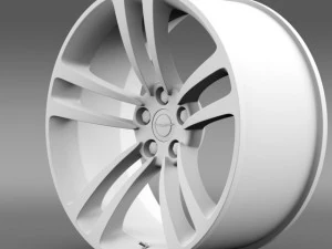 chrysler 300 srt8 core  rim 3D Model