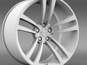 chrysler 300 srt8 core  rim 3D Model