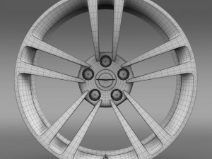 chrysler 300 srt8 core  rim 3D Модель