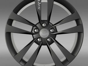 chrysler 300 srt8 satin vapor  rim 3Dモデル