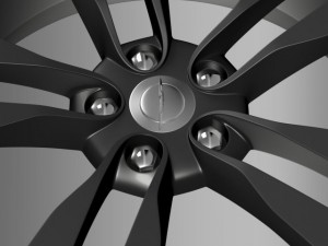 chrysler 300 srt8 satin vapor  rim 3Dモデル