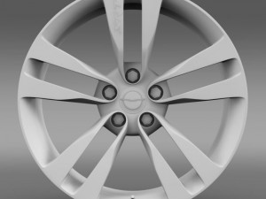 chrysler 300 srt8 satin vapor  rim 3Dモデル