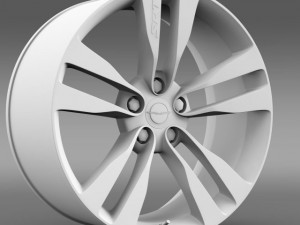 chrysler 300 srt8 satin vapor  rim 3Dモデル