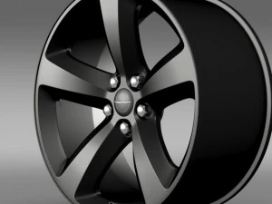 chrysler 300s  rim 3D Model