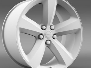chrysler 300s  rim 3D-Modell