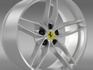 ferrari 488 gtb 2015  rim 3D Model