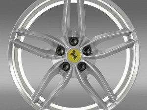 ferrari 488 gtb 2015  rim 3D Model