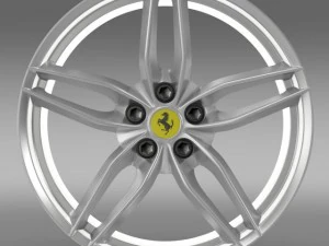 ferrari 488 gtb 2015  rim 3D Model