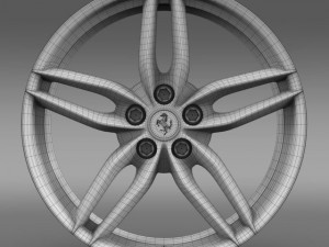ferrari 488 gtb 2015  rim 3D Model