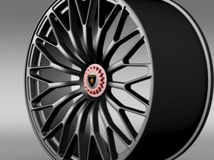 lamborghini aventador lp 750 4 sv  rim 3D Model