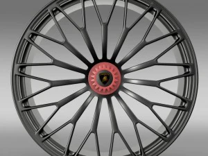 lamborghini aventador lp 750 4 sv  rim 3D Model