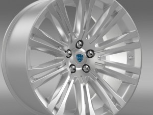 lancia thema 2014  rim Modèle 3D