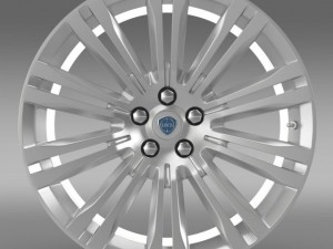lancia thema 2014  rim Modèle 3D
