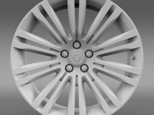 lancia thema 2014  rim Modèle 3D