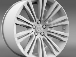 lancia thema 2014  rim Modèle 3D