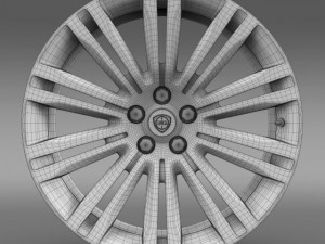 lancia thema 2014  rim Modèle 3D