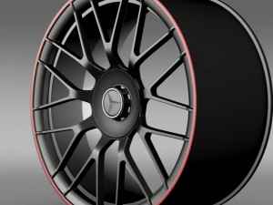 mercedes amg c 63 s edition  rim 3D Model