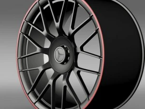 메르세데스 amg c 63 s 에디션 림 3D 모델