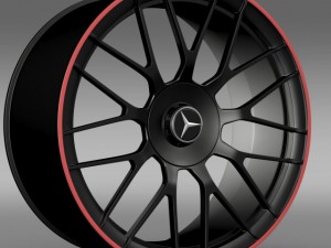mercedes amg c 63 s edition  rim 3D Model