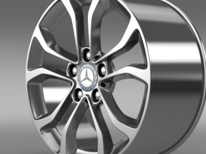 mercedes benz c 220  rim 3D Model
