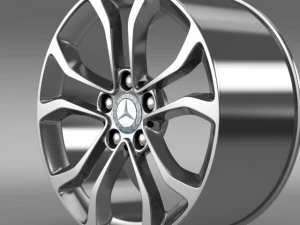 llanta mercedes benz c 220 Modelo 3D