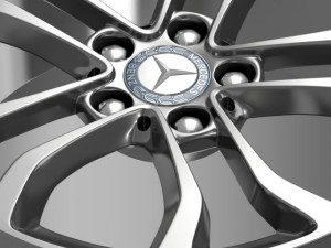 mercedes benz c 220  rim Modello 3D