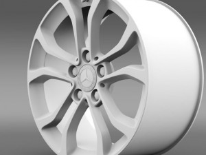 mercedes benz c 220  rim Modello 3D