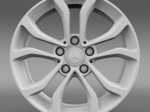 mercedes benz c 220  rim Modello 3D
