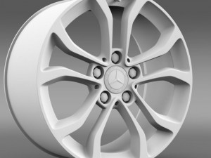 mercedes benz c 220  rim Modello 3D