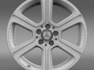 mercedes benz c 300 exclusive line  rim 3Dモデル