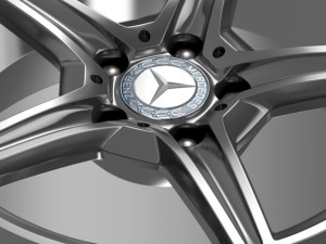 mercedes benz c 400 4matic amg line  rim 3D Model