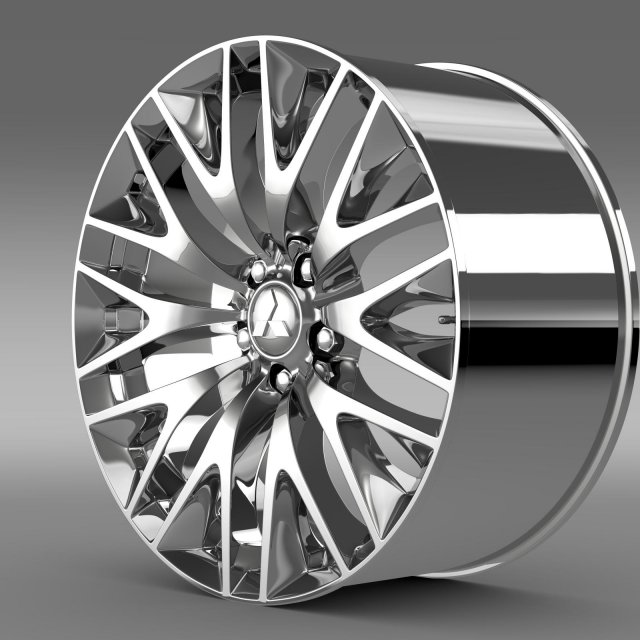 mitsubishi dignity  rim Model 3D .c4d .max .obj .3ds .fbx .stl .blend 
