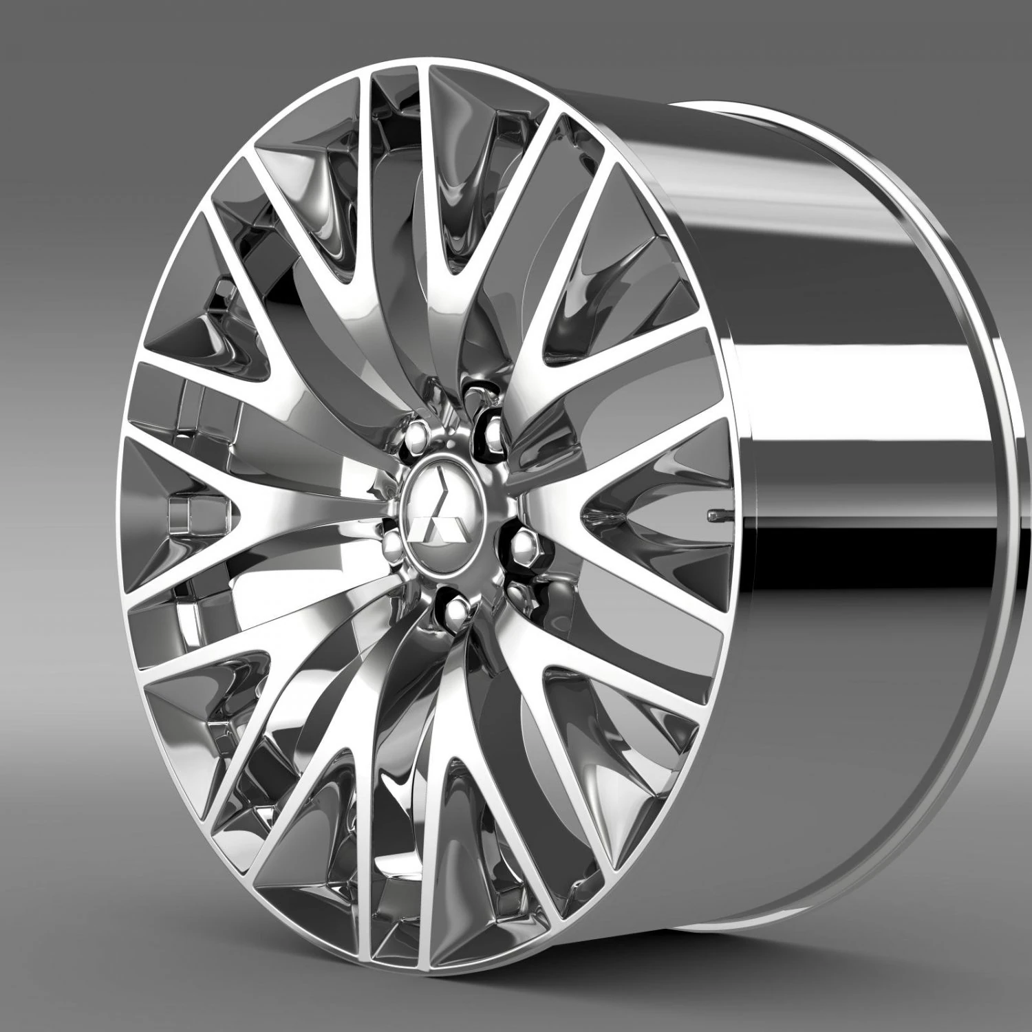 mitsubishi dignity  rim 3D Model .c4d .max .obj .3ds .fbx .stl .blend 