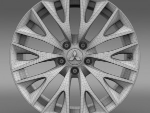 mitsubishi dignity  rim Model 3D