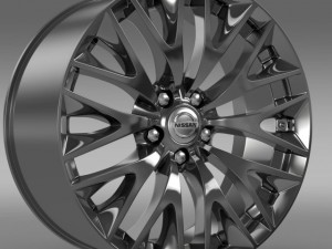 nissan cima hybrid  rim 3D 模型