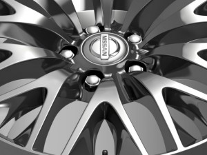 nissan cima hybrid  rim 3D 模型