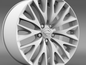 nissan cima hybrid  rim 3D 模型