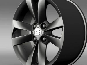 seat mii vibora negra  rim 3D Model