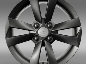 seat mii vibora negra  rim 3D Model