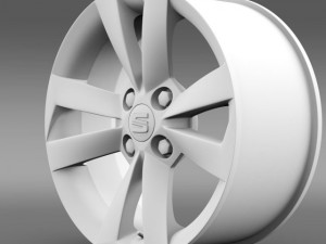 seat mii vibora negra  rim 3D Model